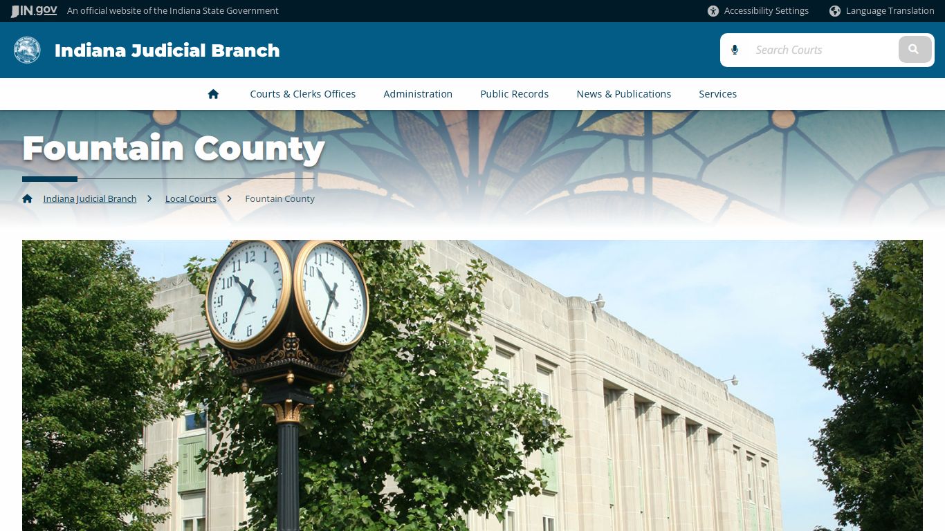 Fountain County - Indiana Judicial Branch